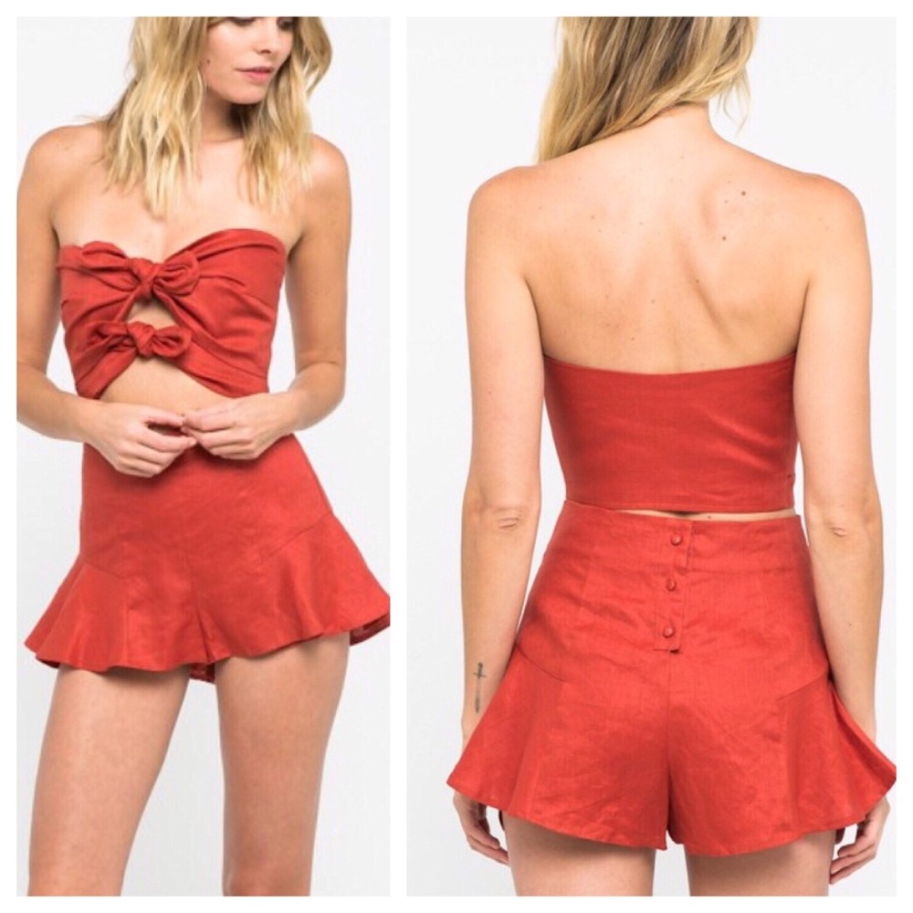 High Rise Flounce Ruffle Short - Picture 4 of 7